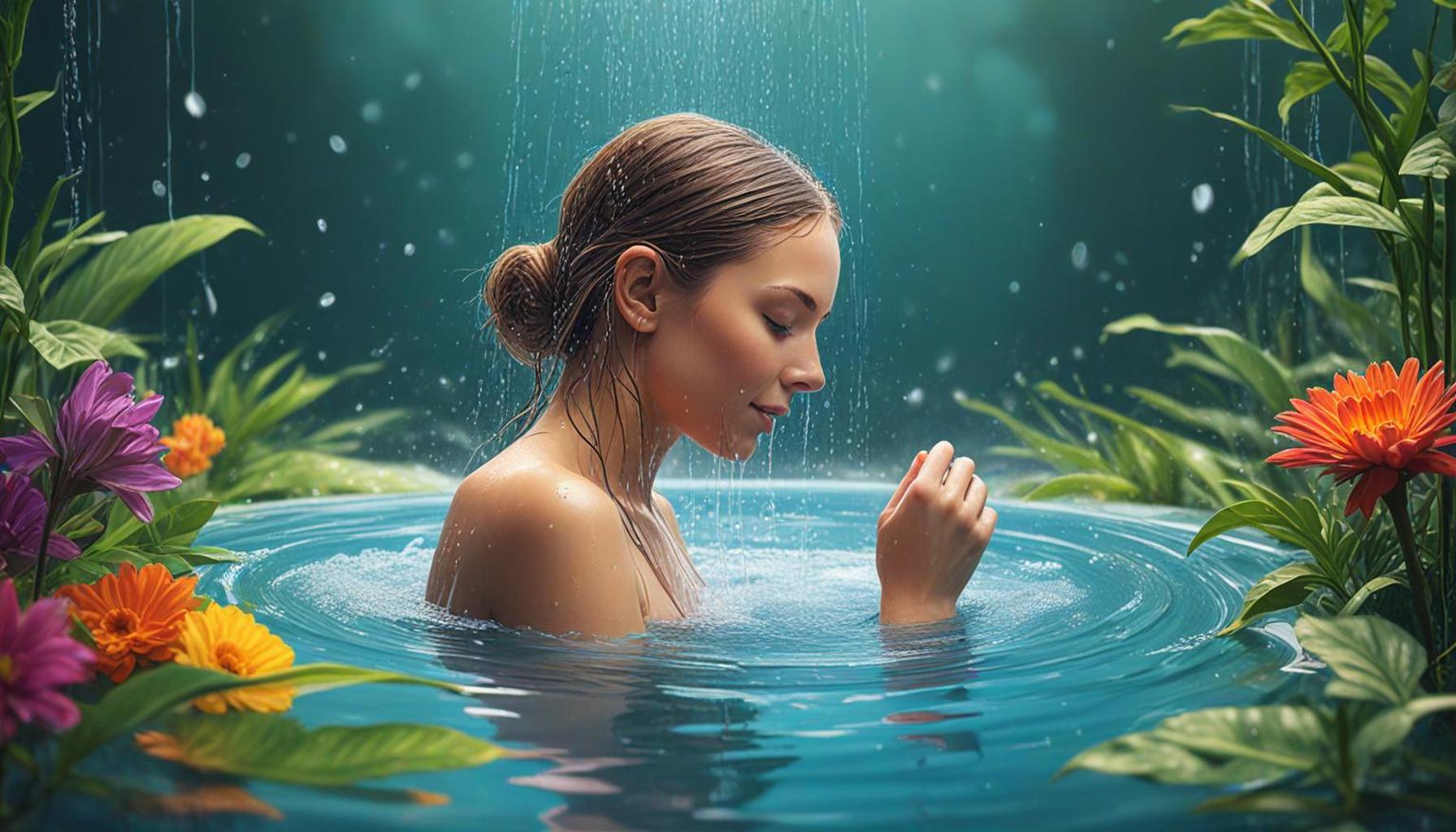 Natural Rhythms: Syncing Shower Meditation with Water Flow and the Day Cycle