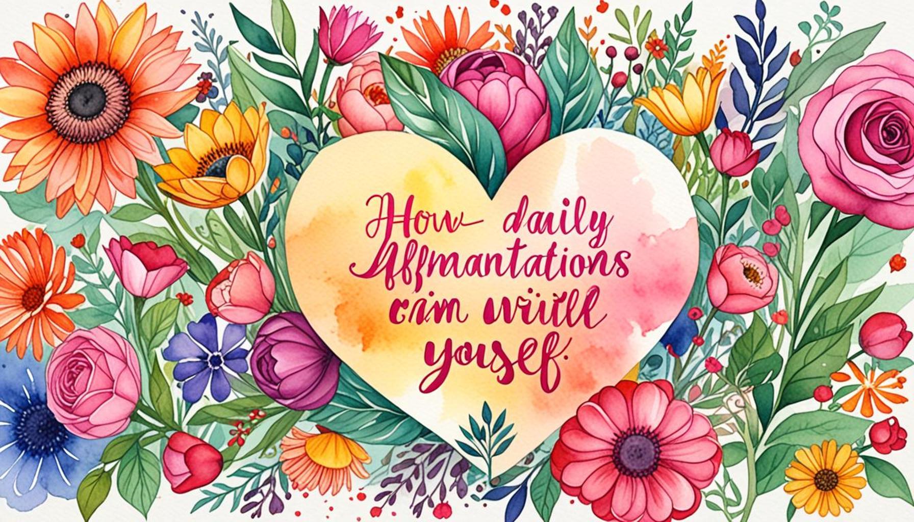 Transform Your Self-Relationship with Daily Affirmations