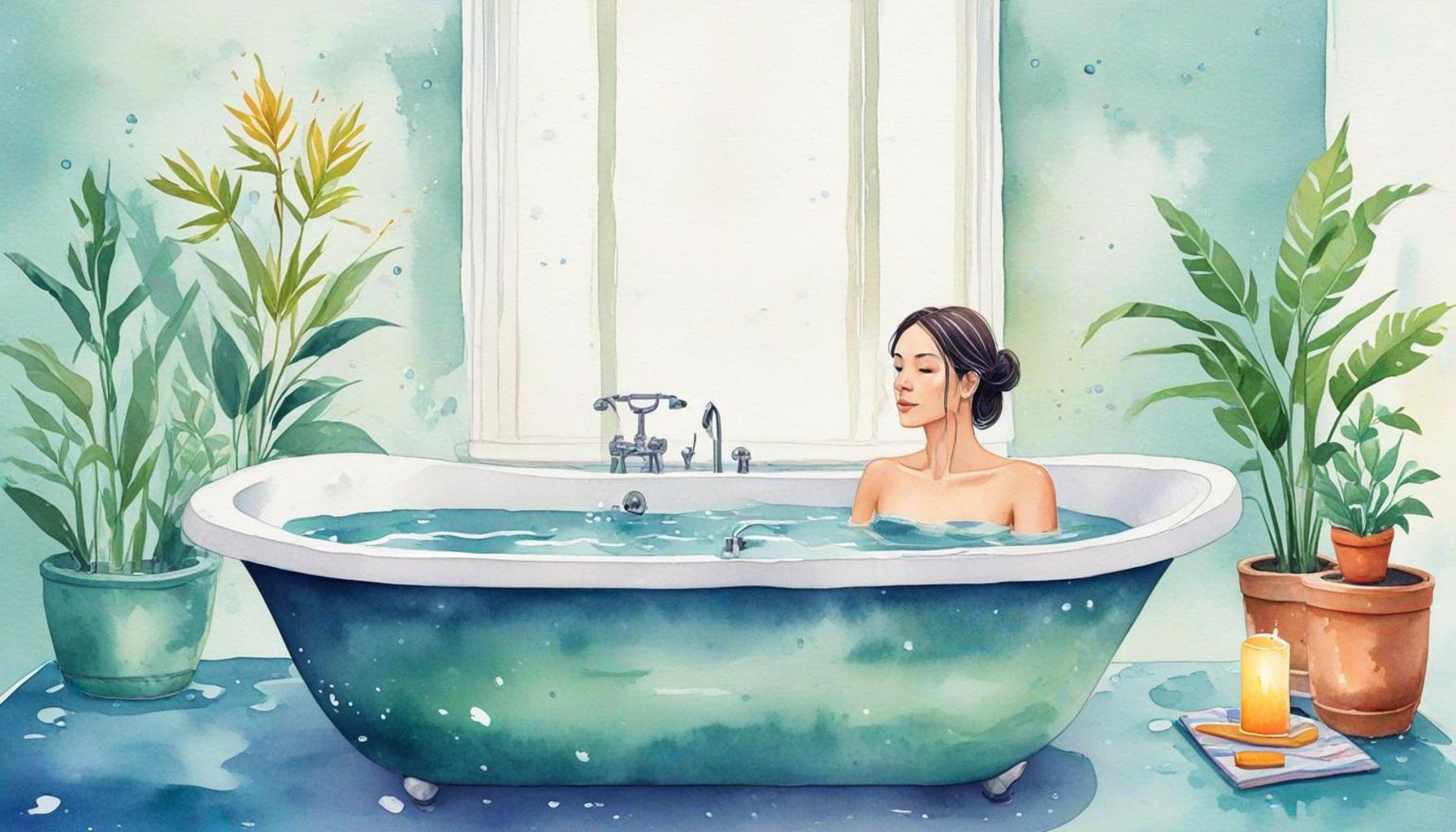 The Calm in the Water: Bath Meditation Techniques to Reduce Stress