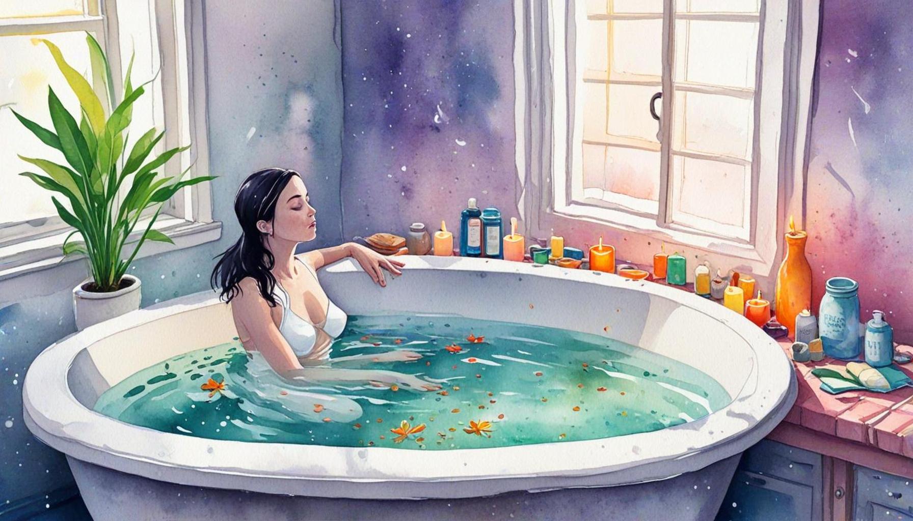 Ritual of Renewal: Meditation in the Bath as a Tool to Recharge Energy and Find Inner Peace