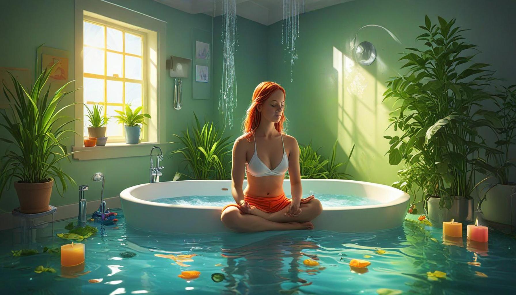Exploring the Synergy between Bath Meditation and the Use of Renewable Energy Technologies