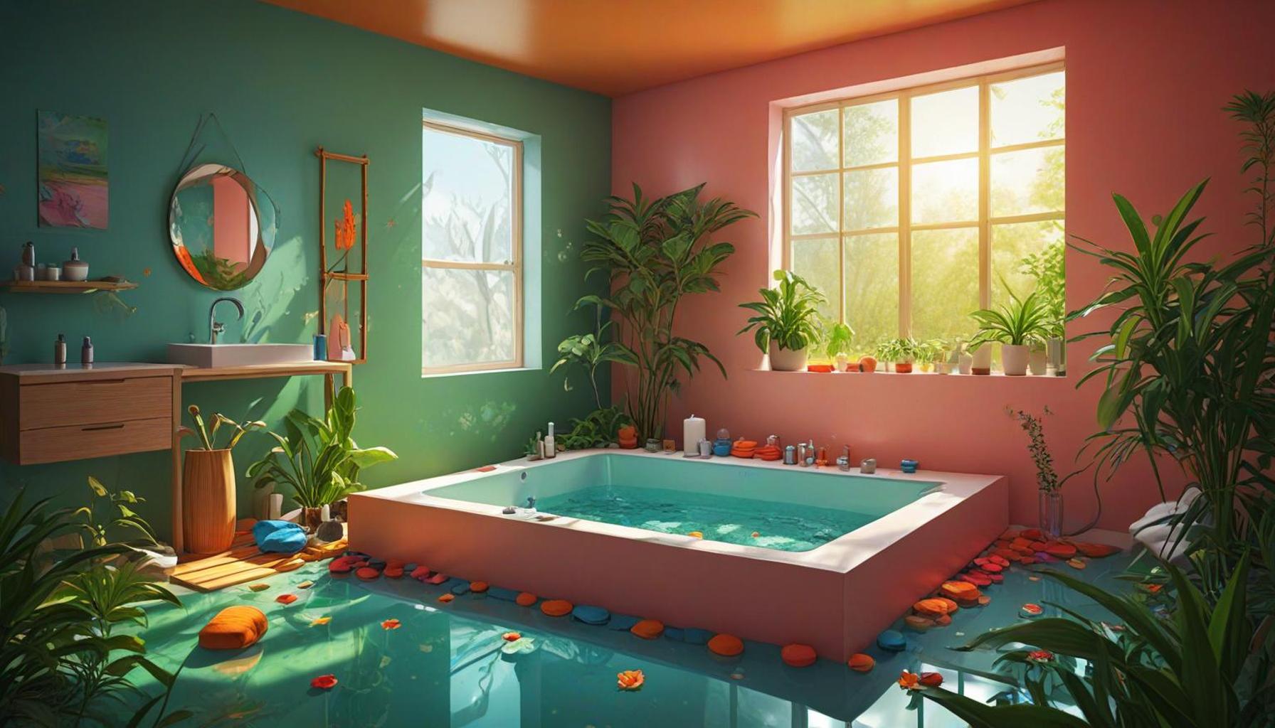 The Intersection of Bath Meditation and Carbon Footprint Reduction through Sustainable Practices