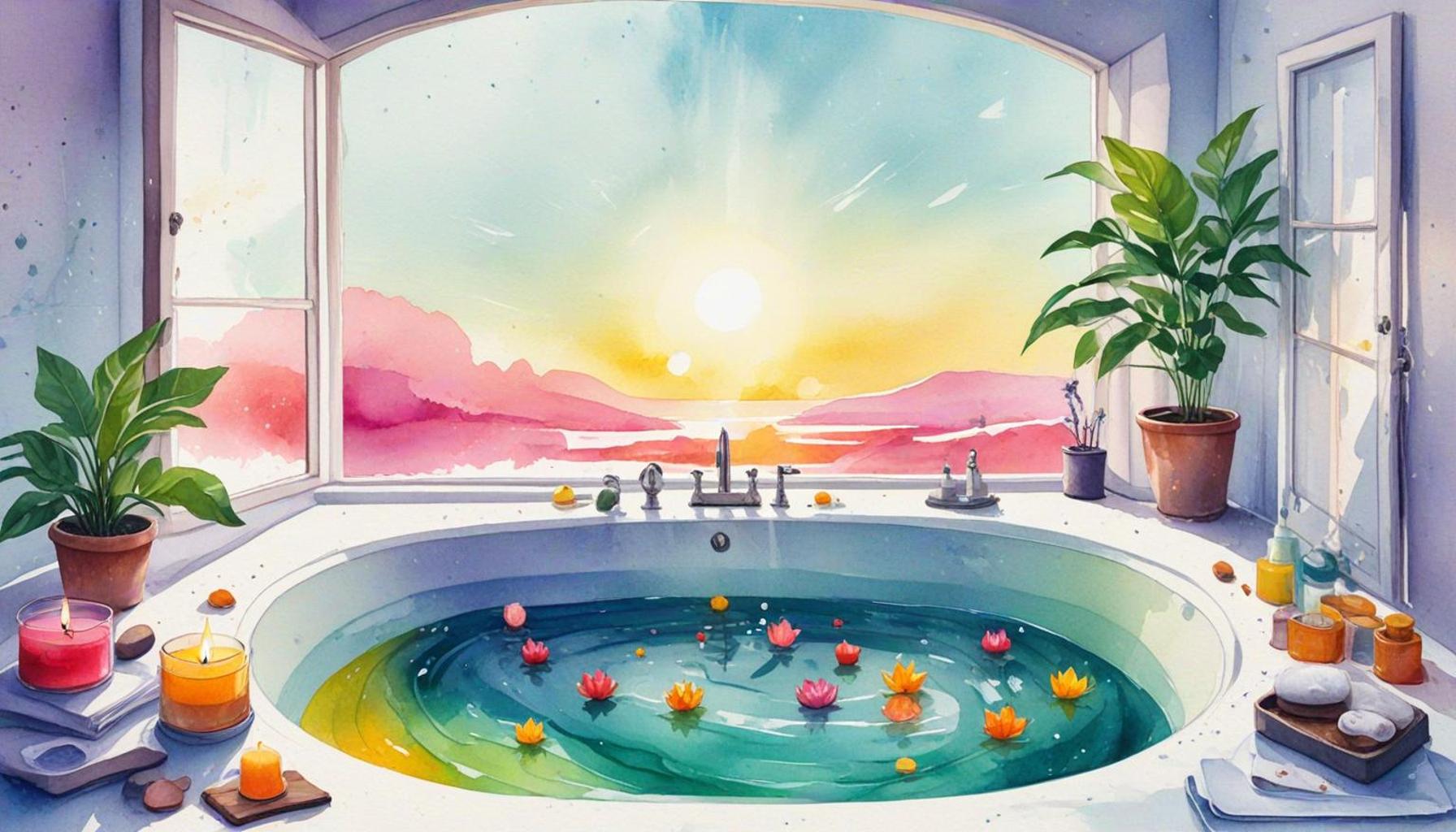 Meditation in Bathing as a Way to Connect with Local Renewable Energy